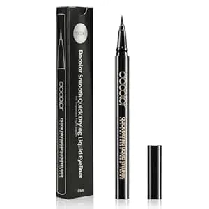 Docolor Waterproof Eyeliner Pen Super Slim Precise All Day Black Eyeliner Liquid Professional Makeup Liquid Eye Liner Pencil For Women