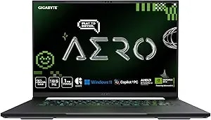 Gigabyte Aero x16, Copilot+ Pc - 165hz 2560x1600 Wqxga - Manufactured By Nvidia Geforce Rtx 5070 - Amd Ryzen Ai 9 Hx 370-1tb Ssd With 32gb ddr5 Ram - Windows 11 Home - Space Gray - 2wha3usc64ah