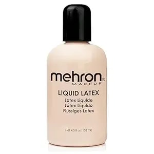 Mehron Makeup Liquid Latex (4.5 Oz) (Light Flesh)