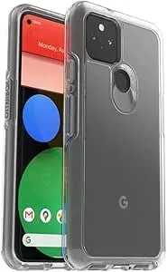 Otterbox Symmetry Clear Case For Pixel 5, Shockproof, Drop Proof, Protective Thin Case, 3x Tested To Military Standard, Clear