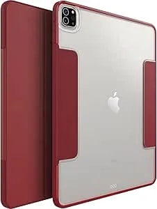 Otterbox - Symmetry Series 360 Elite Case For 12.9" Ipad Pro 1st/2nd/3rd/4th/5th/6th Gen - Scratch-Resistant Tablet Case With Folio And Apple Pencil Holder (Harvard Red)