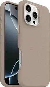 Otterbox Iphone 16 Pro Max Symmetry Series Cactus Leather For Magsafe - Non-Retail Packaging Cottonwood Glen (Brown)