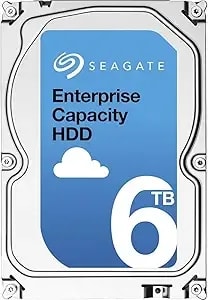 Seagate Enterprise Capacity st6000nm0095 6tb 7200rpm Sas 12.0 Gb/S 256mb 512e Enterprise Hard Drive