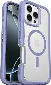 Otterbox Defender Xt Clear Iphone 16 Pro Max Case, Lavender Haze - Clear/Purple Us Military Mil Standard