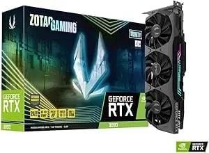 Zotac Gaming Geforce Rtx™ 3090 Trinity Oc 24gb gddr6x 384-Bit 19.5 Gbps Pcie 4.0 Gaming Graphics Card, Icestorm 2.0 Advanced Cooling, Spectra 2.0 Rgb Lighting, Zt-a30900j-10p