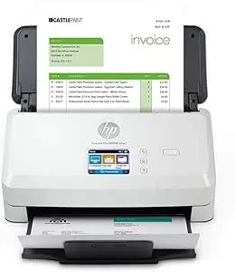 Hp Scanjet Pro n4000 snw1 Sheet-Feed Scanner (6fw08a) (Renewed)