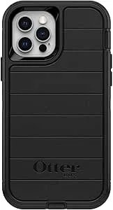 Otterbox Defender Series Case For Iphone 12 & Iphone 12 Pro (Only) - Case Only - Microbial Defense Protection - Non-Retail Packaging - Black