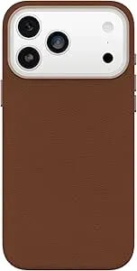 Otterbox Iphone 17 Pro Max Symmetry Series Cactus Leather Case - Desert Saddle - Brown - Slim, Premium Protective Iphone Case