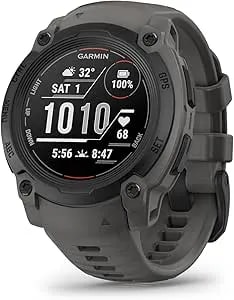 Garmin Instinct® E 40mm, Rugged Outdoor Gps Smartwatch, 24/7 Health Monitoring, Wrist-Based Heart Rate, Up To 16 Days Of Battery Life, Charcoal