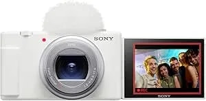Sony Zv-1 Ii Vlog Camera For Content Creators And Vloggers - zv1m2/W