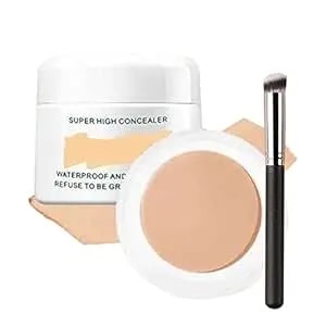 Perfect Concealer, Long Lasting Waterproof Concealer, Concealers Acne Mark Moisturizing,Full Coverageconcealer (Ivory)
