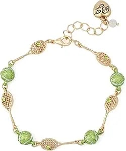 Betsey Johnson Jewelry Women'S Tennis Racquet Link Bracelet