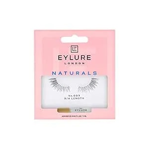 Eylure Naturals Accent No. 003 Reusable Eyelashes, Adhesive Included, 1 Pair
