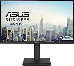 Asus 27" 1440p Business Monitor (be27aqg) - Qhd (2560x1440), Ips, 120hz, Ergonomic Design, Speakers, Height Adjustable, Power Sync, Eye Care, Vesa Wall Mountable, 3 Yr Warranty Taa Compliant