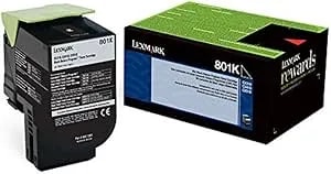 Lexmark 80c10k0 Black Return Program Toner