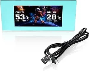 Thermaltake View 600 Tg 6.0 Inch Lcd Screen Panel Kit; Lcd And Panel; 1480x720p; Ttrgbplus 3.0 Supported; Type-C To Usb (9-Pin);