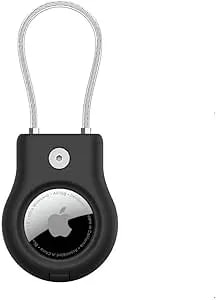 Belkin Secure Holder With Wire Cable For Apple Airtag, Black