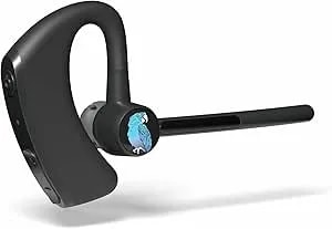 Blueparrott m500-Xt Mono Bluetooth Wireless Noise-Cancelling Headset, Intelligent Dual Mic, 11-Hour Talk Time, Black