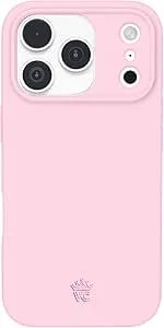 Velvet Caviar Case For Iphone 17 Pro - Compatible With Magsafe - 10ft Drop Tested - Smooth Satinshield Finish - Pink Strawberry Milk