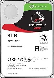 Seagate Ironwolf Pro st8000ne001 8 Tb Hard Drive - 3.5" Internal - Sata (Sata/600)