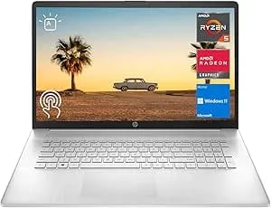 Hp 2023 Est 17 Laptop,17.3'' Hd+Touchscreen Display,Amd Ryzen 5 7530u Processor (Beats i7-1165g7),32gb Ram,1tb Ssd,Wi-Fi 6,Hdmi,Webcam,Windows 11 Home,Silver,Kke Accessories,Tpn-i140_799**Av