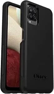 Otterbox Samsung Galaxy a12 Commuter Series Lite Case - Black, Slim & Tough, Pocket-Friendly, With Open Access To Ports And Speakers (No Port Covers)