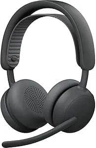 Logitech Zone Wireless 2 ES For Business - Noise-Canceling Wireless Headset With Adaptive Hybrid ANC, Native Bluetooth, Microsoft Teams Certified - Graphite