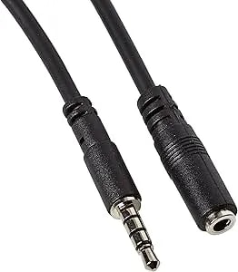 Startech.Com 2m 3.5mm 4 Position TRRS Headset Extension Cable - M/F - Audio Extension Cable For Iphone (MUHSMF2M)
