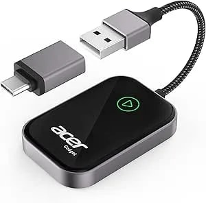 Acer Gadget Carplay Wireless Adapter For Apple — Iphone Wireless Apple Carplay Wireless Adapter Upgrade Wired Carplay To Wireless For Seamless Music Navigation Calls And Messages