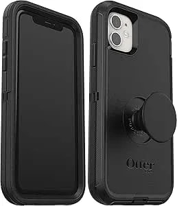 Otterbox + Pop Defender Series Case For Iphone 11 (Not Pro/Pro Max) Non-Retail Packaging - Black