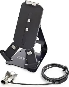 Startech Secure Tablet Stand 13in, K-Slot Cable Lock, Anti-Theft, Taa - Locking Tablet Holder For 7.9"-13" Tablets, Universal Adjustable Tablet Mount For Desk/Surface, Lockable, Sectbltdt