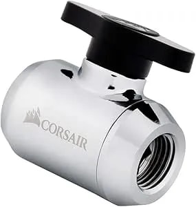 Corsair Hydro X Series, Xf Ball Valve, Chrome