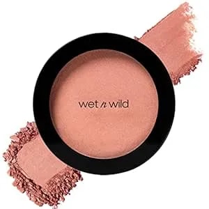 Wet N Wild Color Icon Blush, Effortless Matte Natural Sheer Glow & Seamless Blend, Luxuriously Infused Smooth Jojoba Oil, Cruelty-Free & Vegan - Pearlescent Pink(Packaged)