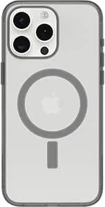 Otterbox - Clear Iphone 15 Pro Max Case - Made For Apple Magsafe, Scratch-Resistant Protective Phone Case, Sleek & Pocket-Friendly Profile (Narwhal Grey)