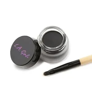 L.A. Girl Gel Liner Kit, Very Black gel722