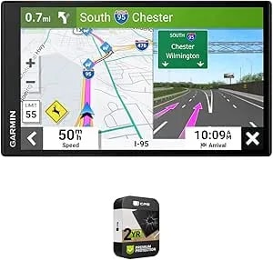 Garmin 010-02470-00 Drivesmart 76 7" Car Gps Navigator - Official Usa Partner Model - Bundle With Premium 2yr Cps Enhanced Protection Pack