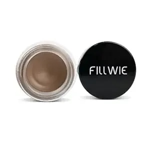Fliiwie Taupe Tinted Eyebrow Pomade – Long-Lasting Waterproof Eyebrow Gel, Smudge-Proof, Natural Tint & Strong Hold, Easy-To-Use Brow Mascara For Fuller Defined Brows（Taupe）