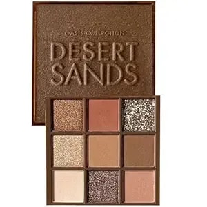 Farmasi Oasis Collection Eyeshadow Palette, Makeup Eye Shadow, Versatile Eyeshadow Palette For Hypnotizing From Soft To Intense, Matte & Shimmery Finishes, Desert Sands