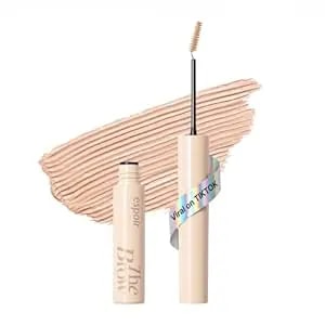 Espoir The Brow Color Fixing Cara #4 Fake Bleach - Easy Fixing Without Clumping With Skinny Brush, Long-Lasting & Smudge-Proof Eyebrow Mascara, Soft Mood Coloring Tinted Gel, Korean Makeup, 0.1 Fl Oz.