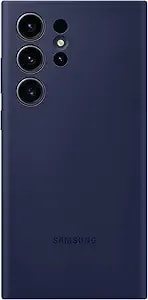 Samsung Galaxy s23 Ultra Silicone Phone Case, Protective Cover W/Color Variety, Smooth Grip, Soft And Sleek Design, Us Version, Ef-ps918tnegus, Navy