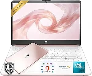 Hp Ultrabook Laptop For Students And Business • Office 365 & Copilot Ai • Intel Cpu • 1.1tb Storage (1tb Onedrive And 64gb Ssd) • 4gb Ram • Windows 11 W/O Mouse