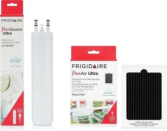 Frigidaire Ultrawf Water Filter & Paultra Air Filter Combo Pack – Exact Replacement – Verify Model Compatibility Before Purchase