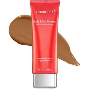 Tattoo Cover Up Makeup Waterproof,No Transfer Body Coverage Perfector,Full Coverage Body Foundation & Tattoo Concealer (Bronze)