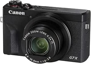 Canon Powershot g7 X Mark Iii 20.1mp Digital Point And Shoot Camera, 4.2x Optical Zoom, Black