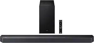 Samsung Q-Series Soundbar Hw-q600f 3.1.2ch With Wireless Subwoofer, Dolby Atmos/Dts Virtual:X, Q-Symphony, Spacefit Sound Pro, Adaptive Sound, Game Mode Pro, Bluetooth, (2025 Model)