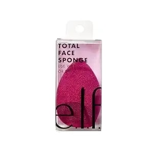 E.L.F. Total Face Blending Sponge, Latex-Free Makeup Sponge With Angled & Rounded Sides For Concealer, Foundation & More, Vegan & Cruelty-Free