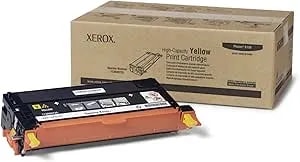 Xerox Phaser 6180/6180 Mfp Yellow High Capacity Toner Cartridge (6,000 Pages) - 113r00725