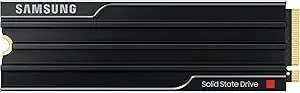 Samsung Ssd 9100 Pro With Heatsink 4tb, Pcie 5.0x4 M.2 2280, Seq. Read Speeds Up To 14,800/13,400 Mb/S, Best For Ai Computing, Gaming, And Heavy Duty Workstations (Mz-vap4t0cw)