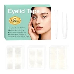 720pcs Invisible Double Eyelid Tape — Eyelid Lift For Sagging Or Hooded Eyelids, Uneven Lids, And Single Eyelids