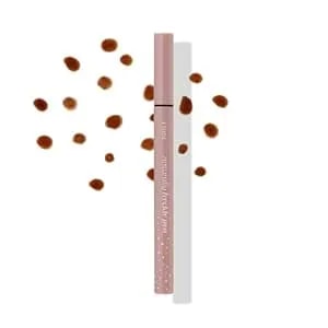 Etude Naturally Freckle Pen (Medium Brown), Natural Looking Faux Freckles, Waterproof, Easy Control Sponge Tip, Multi Use For Brow Hair Strokes And Lip Liner (0.5g)